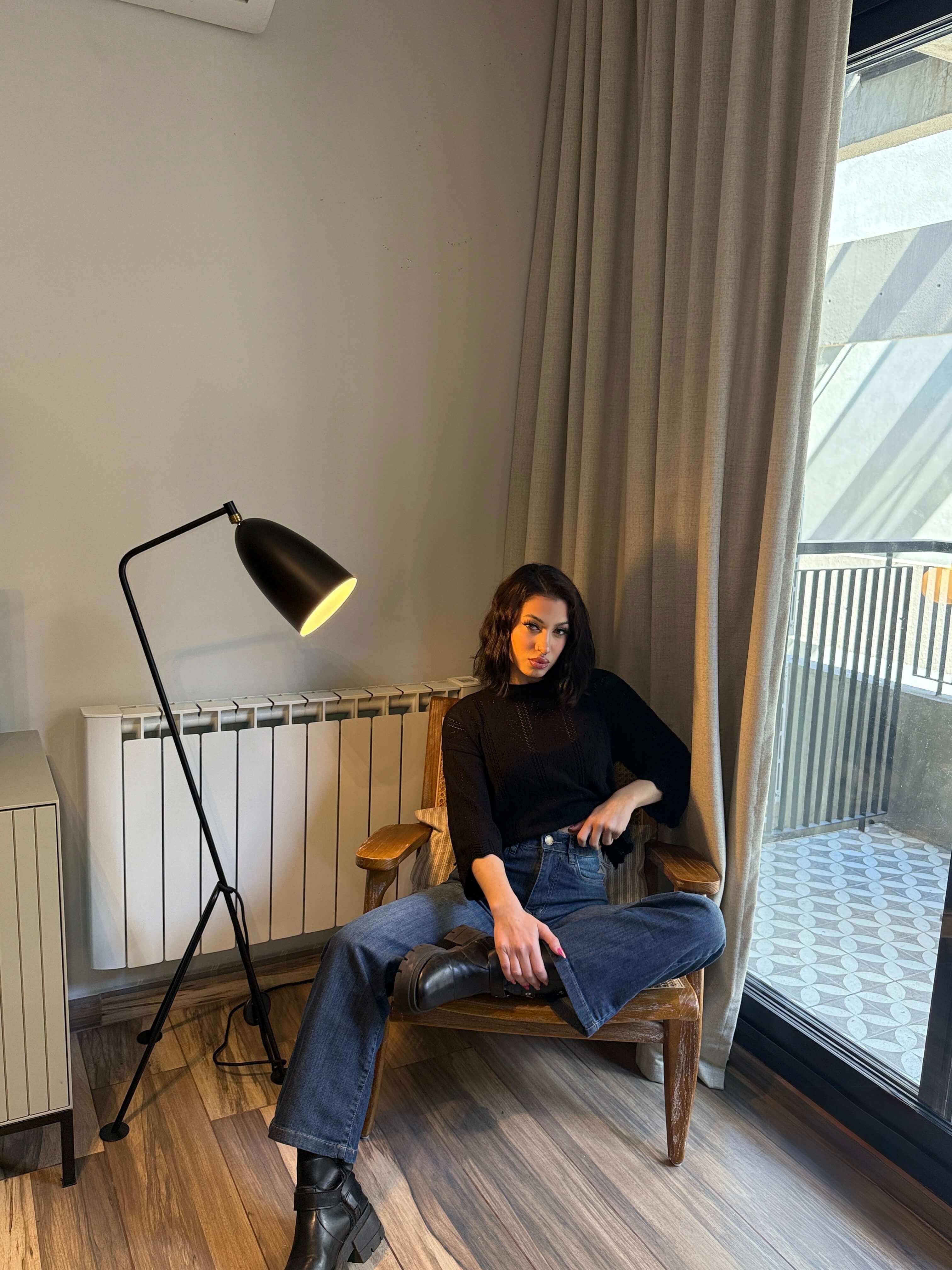 WIDE LEG "KENIA" OXIDO