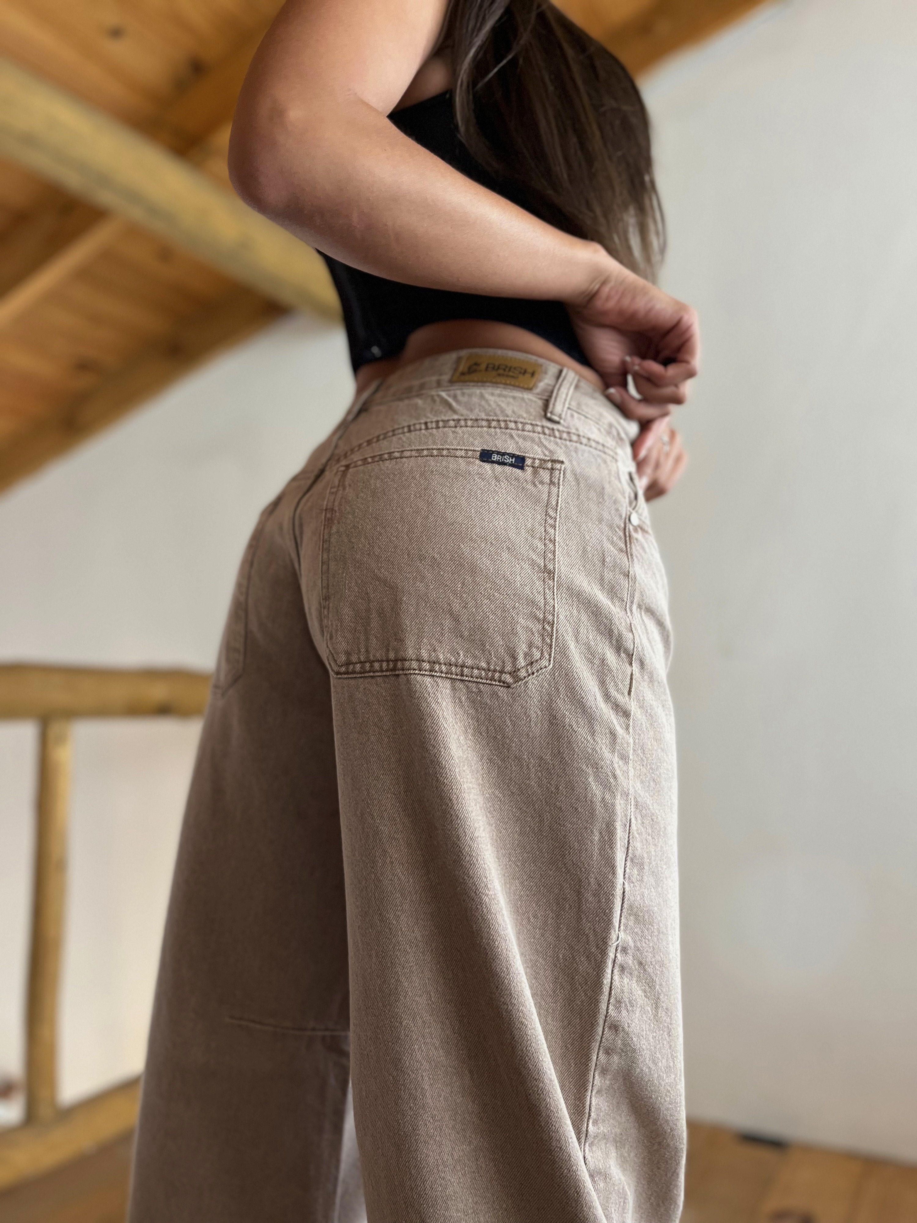 3B36638D-3CE3-4480-AA73-477A95D34E58 BAGGY BARREL "PERU" MARRON NEVADO