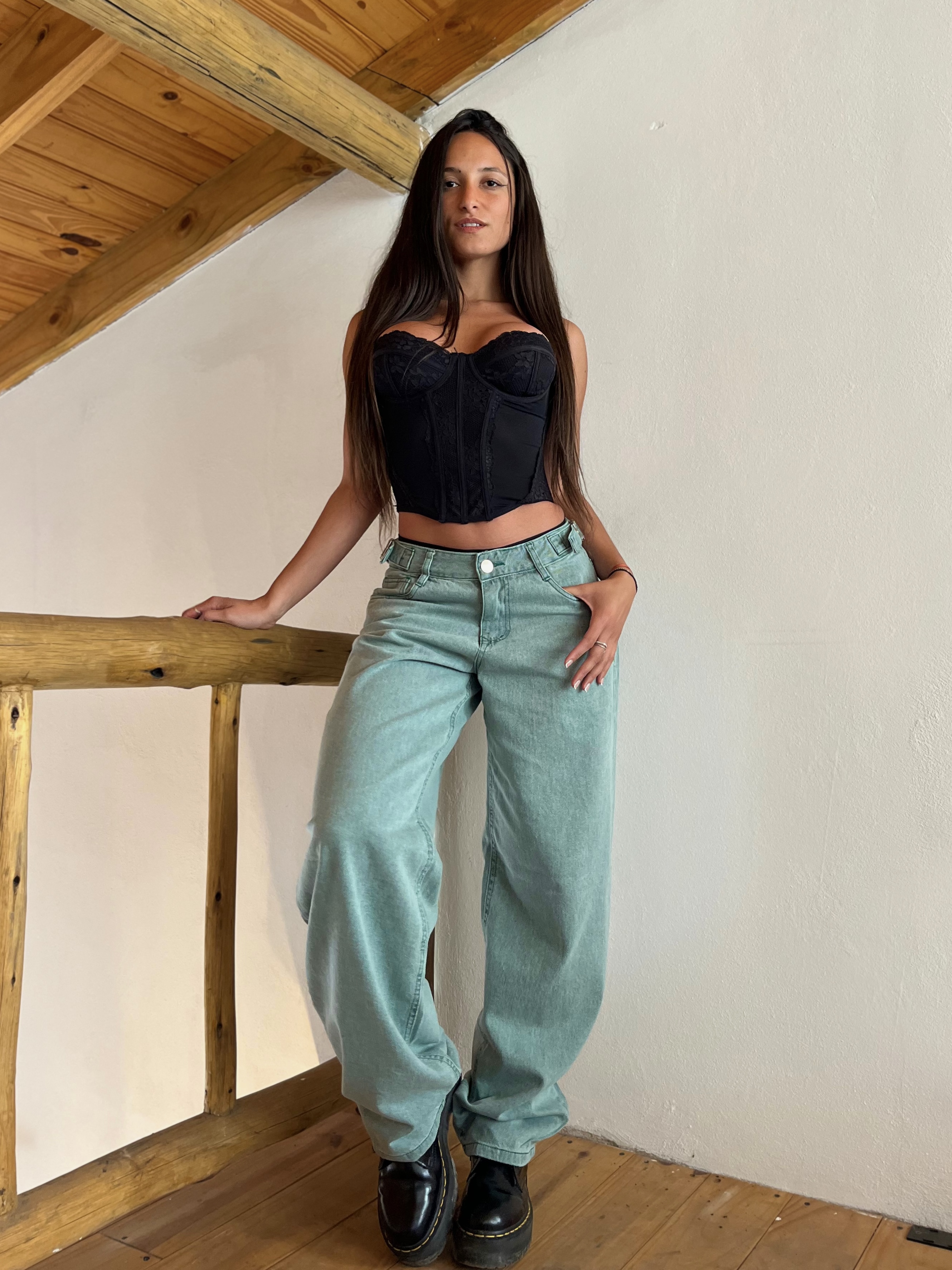 8EE37ABD-A1F4-4B40-B68A-8432AFC4571D BAGGY BALLON "NEUQUEN" VERDE