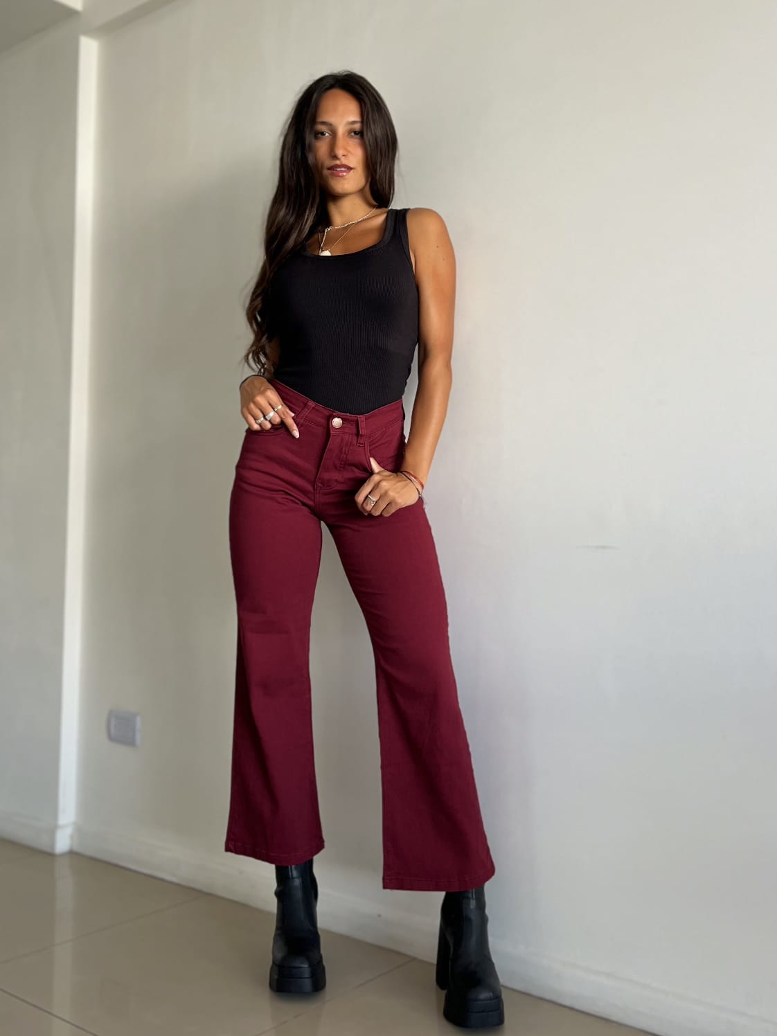 WIDE LEG ELASTIZADO "MARTINA"